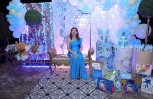 EMOTIVO BABY SHOWER PARA JOCELYN MUÑOZ BARUCH La festejada disfruto de un emotivo Baby Shower