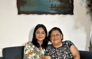 Con los grandes… Cinthya Cubillos
