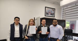 En el Congreso, firman acuerdos ediles de Camarón de Tejeda